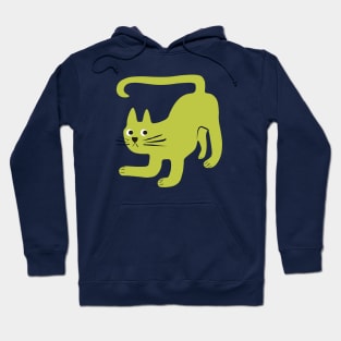 Big Yellow Cat (No Background) Hoodie